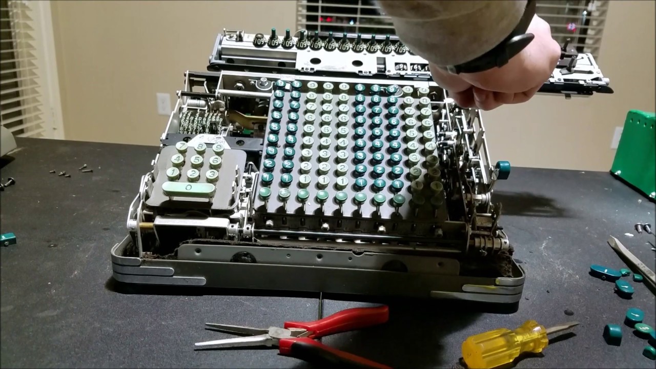 Friden Model S10 Mechanical Calculator Repair