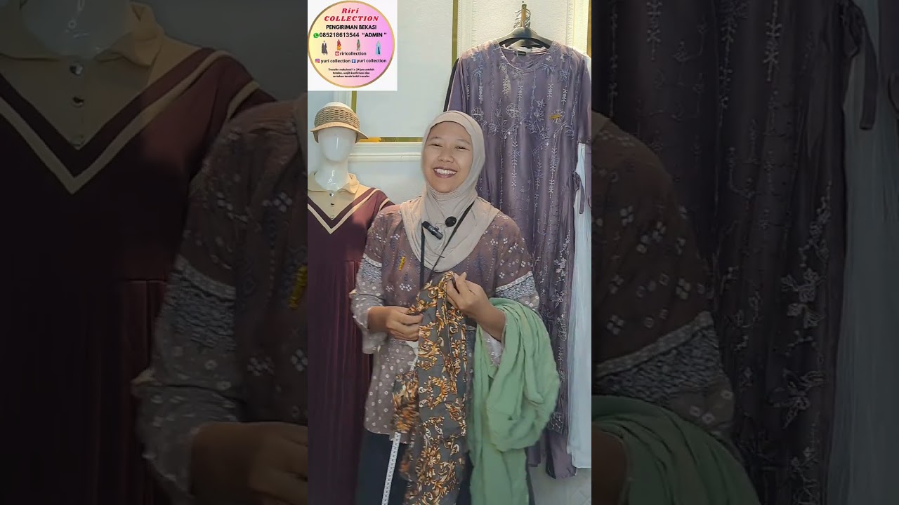Gamis fashion kekinian mewah 0852.1861.3544