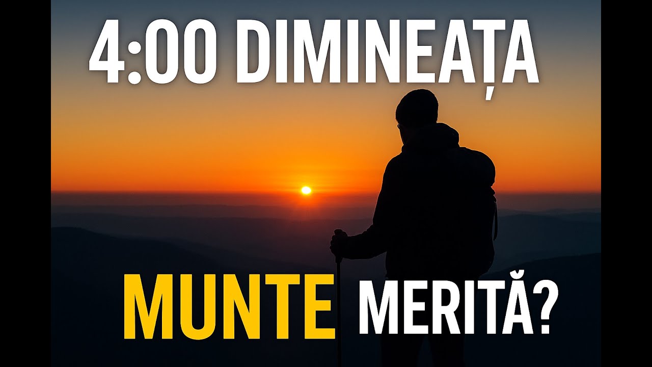 Merita sa urci pe munte pentru asta? Noi am aflat la 4 dimineața