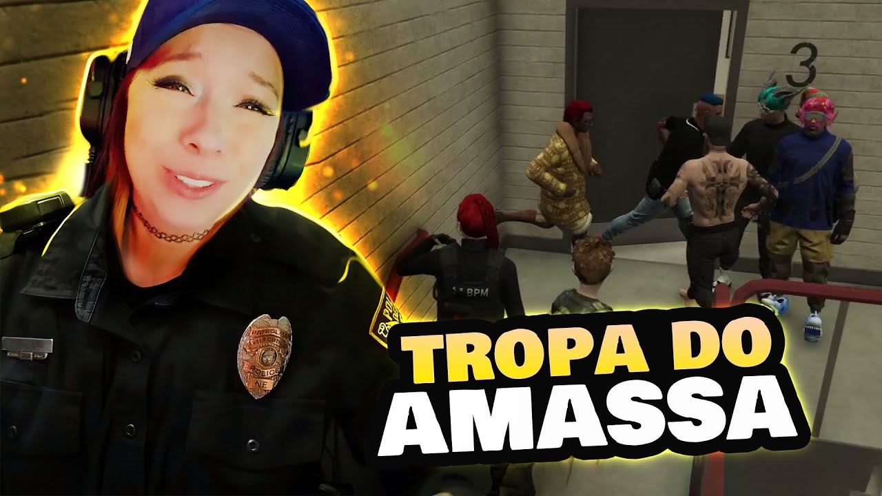 LOBINHO E A TROPA DO AMASSA INVADIRAM O DP!!!