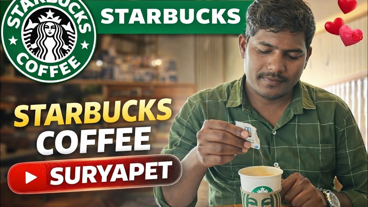 STARBUCKS ✨⭐ COFFEE ☕#cooffee review #coffee teste #coffeelover#buetiful #suryapet#starbucks☕😘🥰navi😍