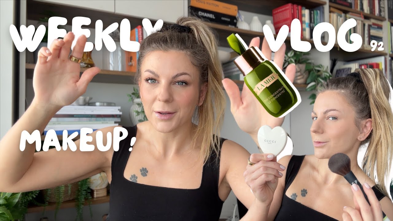vlog: vyrobila jsem si vázu! 🤌🏼 kouzlo La Mer, Armani beauty, tréninky, každodenní líčení 🍒