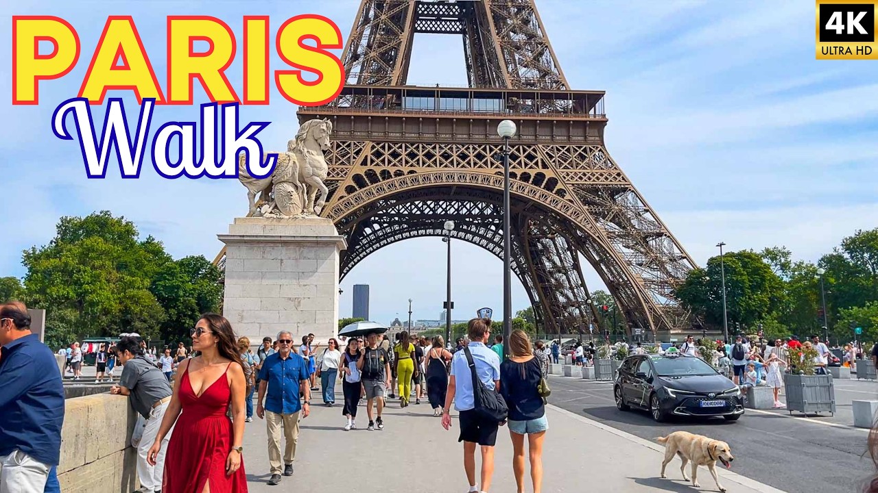 I Spent a Day Around the Eiffel Tower &mdash; What I Found Surprised Me | Paris Walk 4K