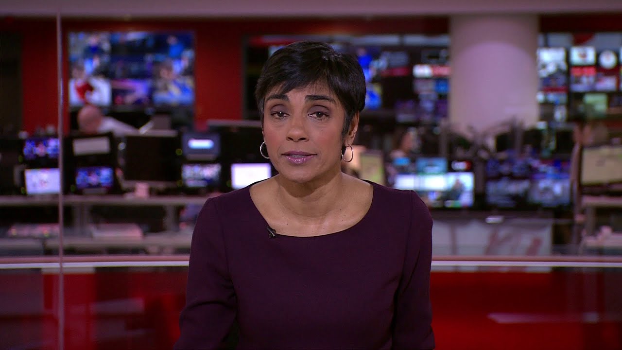 BBC Breaking News at Six: Storm Eunice (18/2/22) [1080p50]