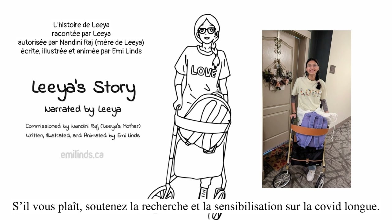L’histoire de Leeya, 12 ans, atteinte de la covid longue