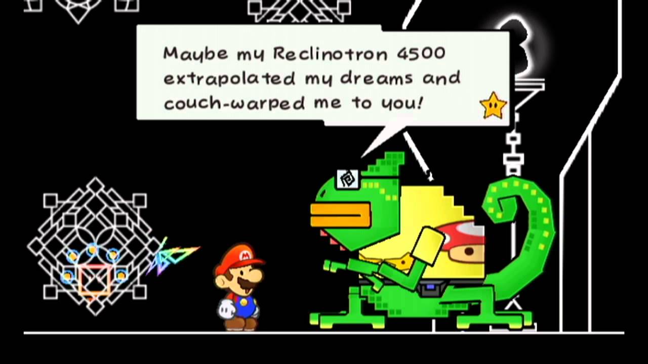 Super Paper Mario: Francis Battle In Chapter 8-2