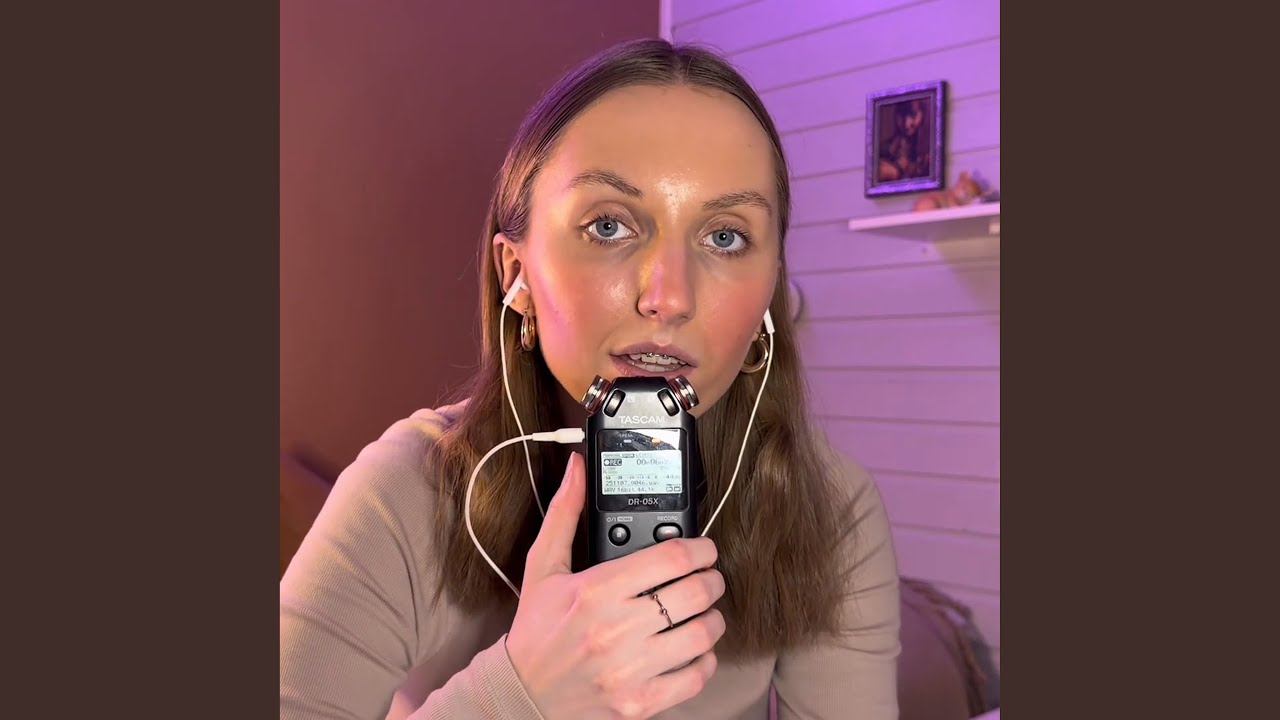ASMR Sensitive Tascam Mouth Sounds For Tingles Down Your Spine Pt.1