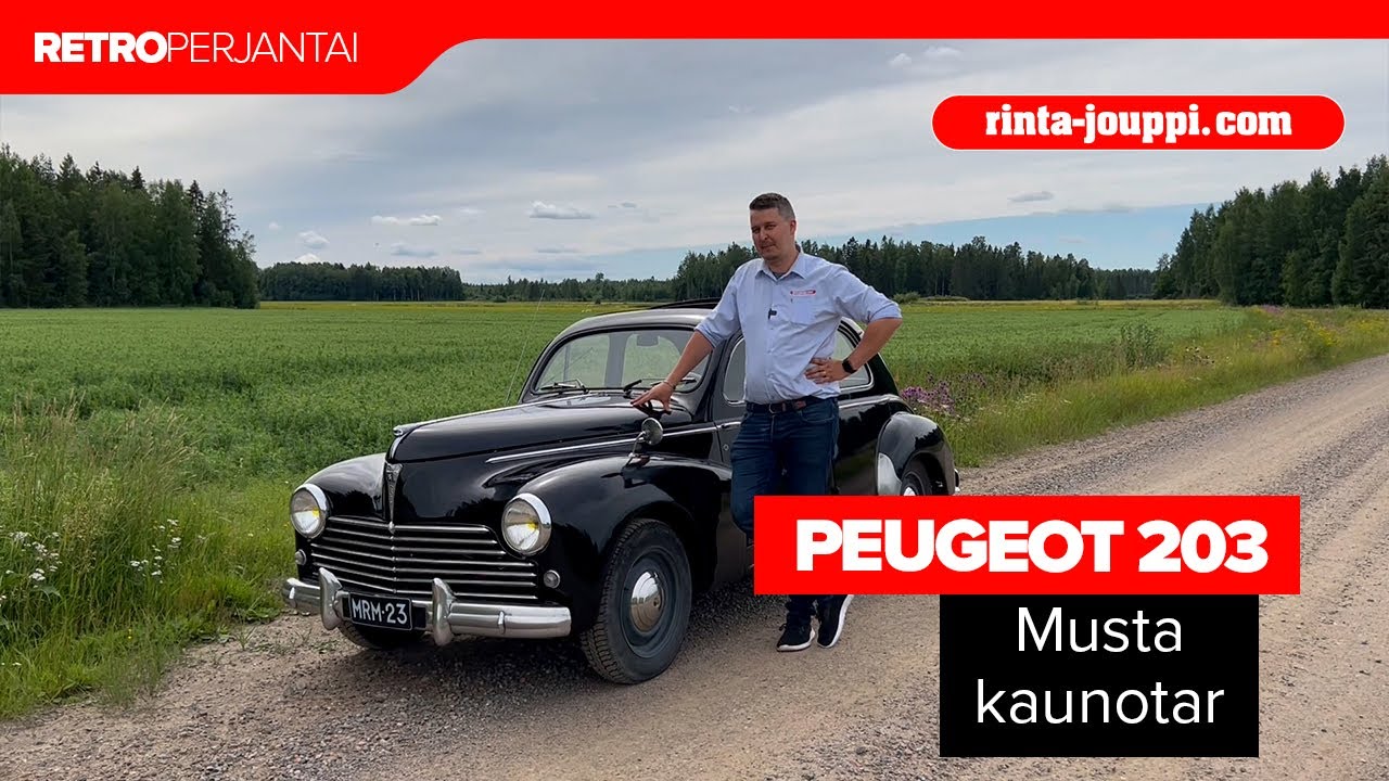 RETROPERJANTAI: Peugeot 203 vm. 1958