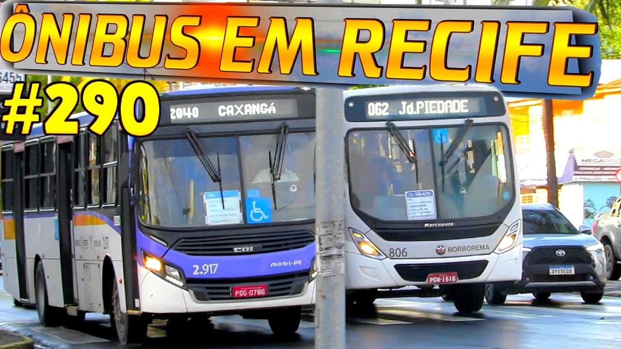 #290 Av. Antônio de Goes - Movimentação de ônibus na zona sul do Recife