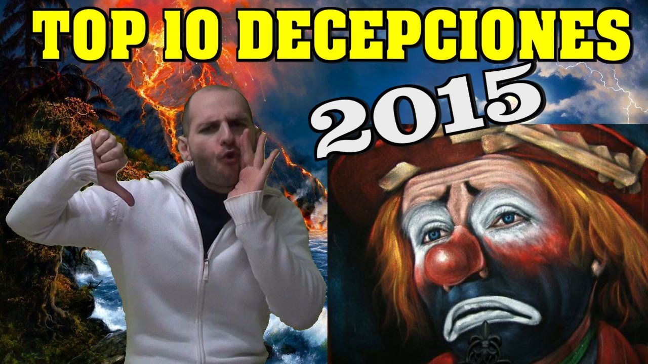 TOP 10 - ¡¡¡DECEPCIONES DEL 2015!!! - Videojuegos MIERDAS - Sasel - Sony - Ps4 - Opinión - Ranking