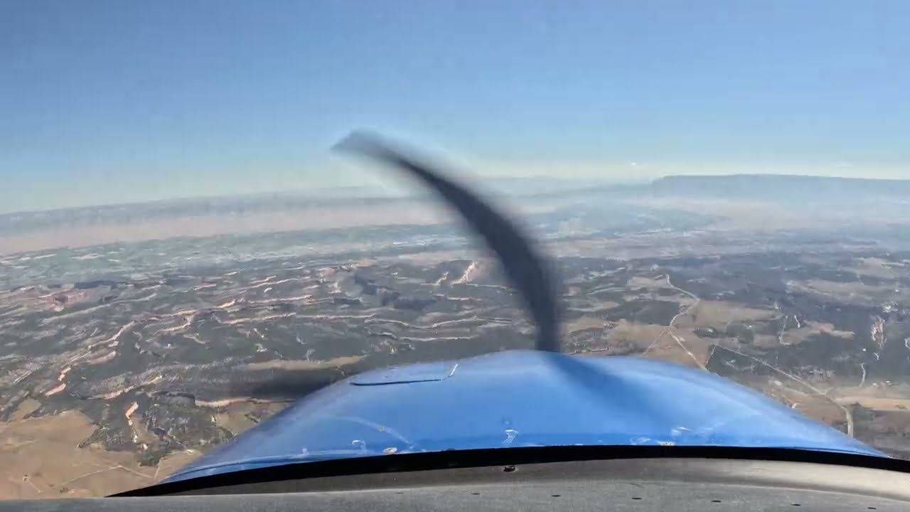 Cirrus SR22T Ferry flight time lapse landing in grand junction KGJT #aviation #pilot #flying #cirrus