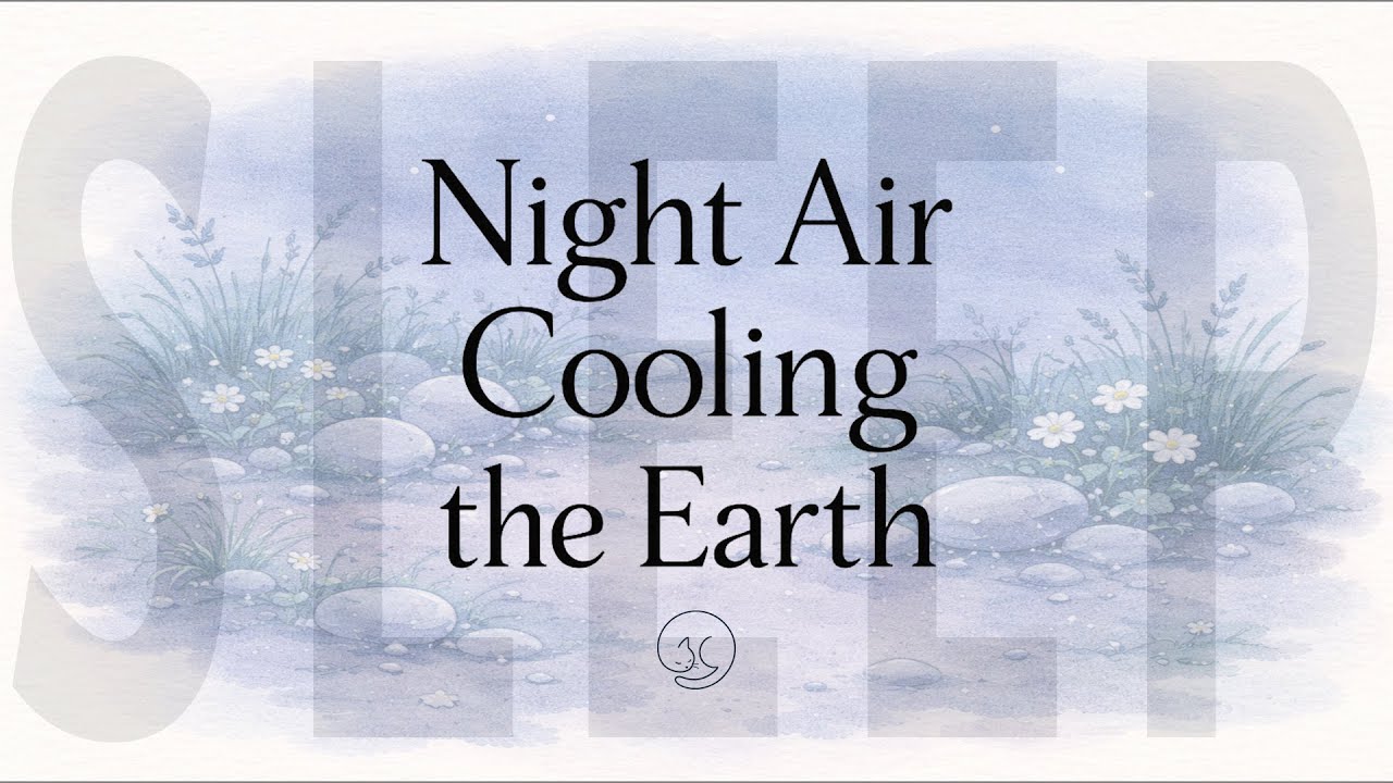 Night Air Cooling the Earth · 夜に冷える大地 | LoFi for Sleep, Cooling Calm & Quiet Recovery | NekoYume
