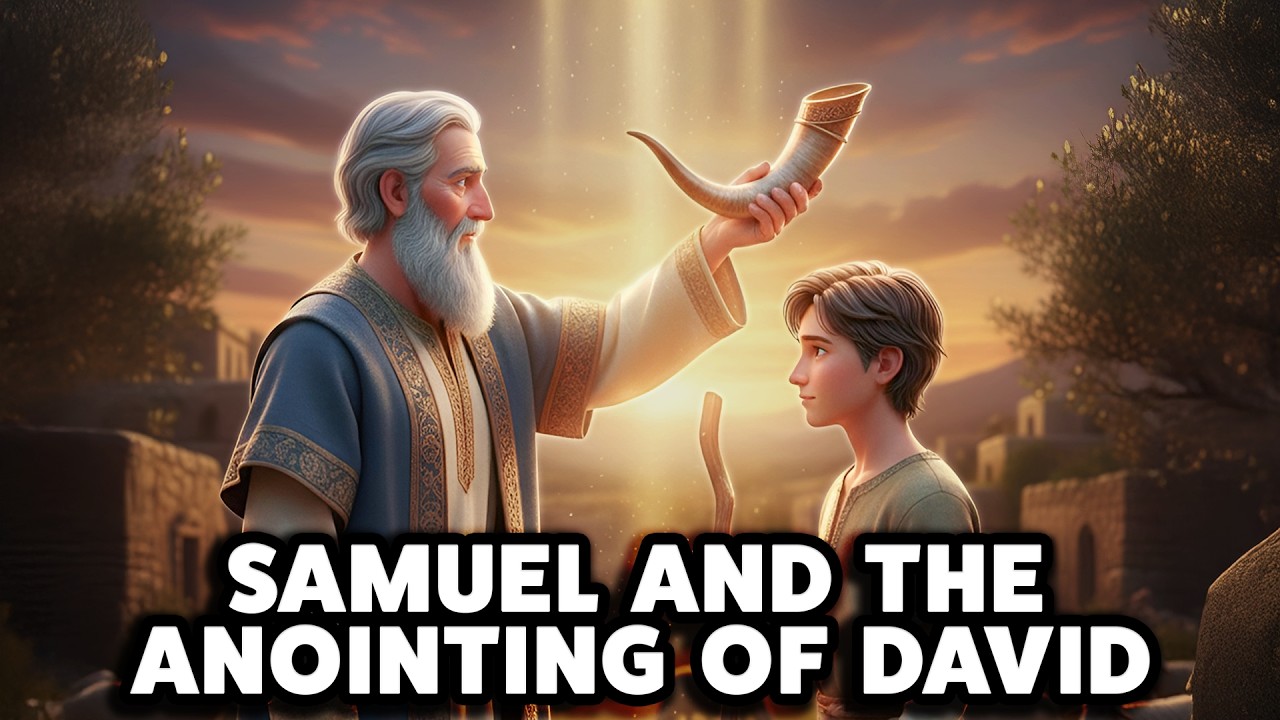Samuel Anoints David | From Shepherd Boy to King 👑 | Christian Story | Holy Bible Stories