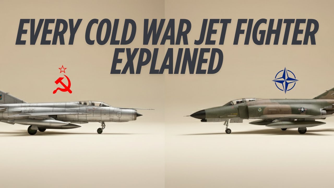 Every Cold War Jet Fighter Explained | Supersonic era