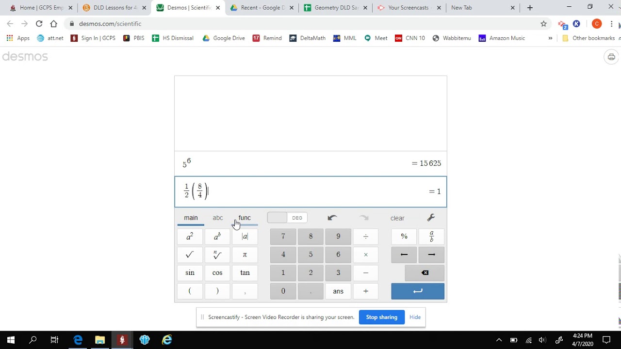 Available Calcs