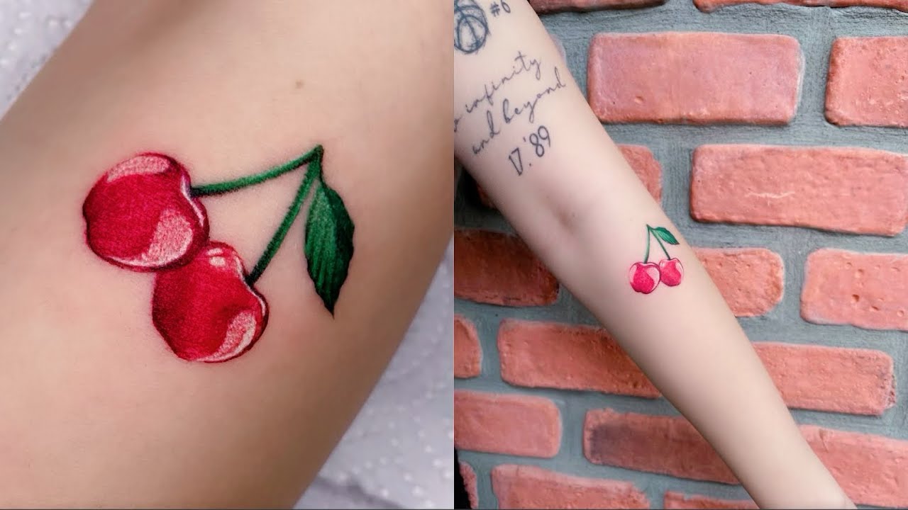 Do You Want Cherries?  Real Time Tattoo