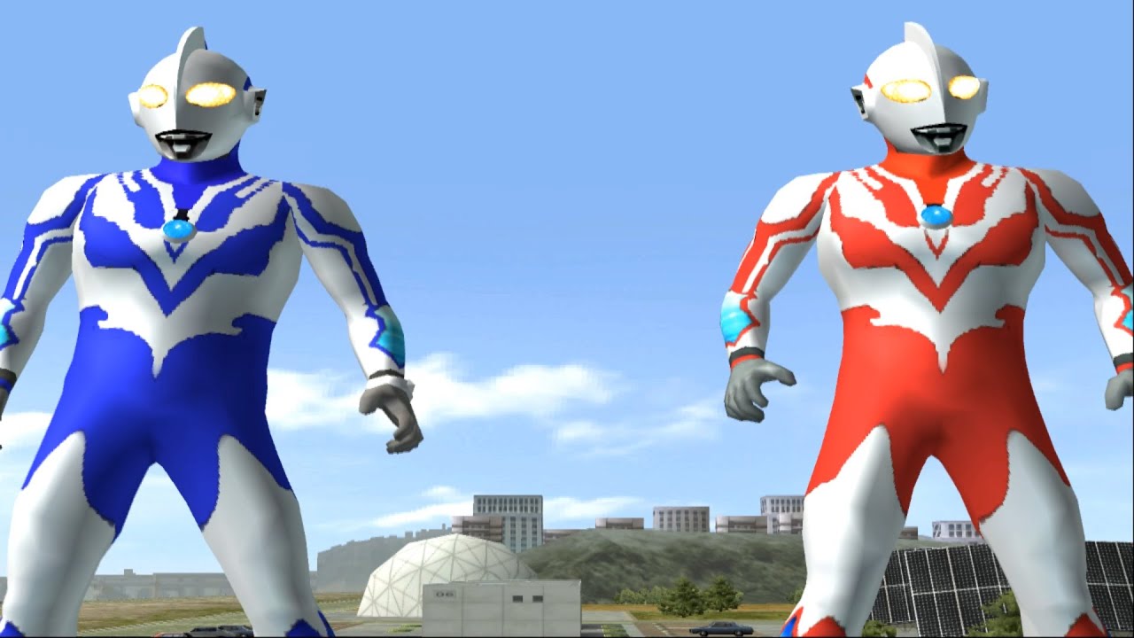 ULTRAMAN RIBUT BLUE & ULTRAMAN RIBUT TAG TEAM - ULTRAMAN FIGHTING EVOLUTION 3