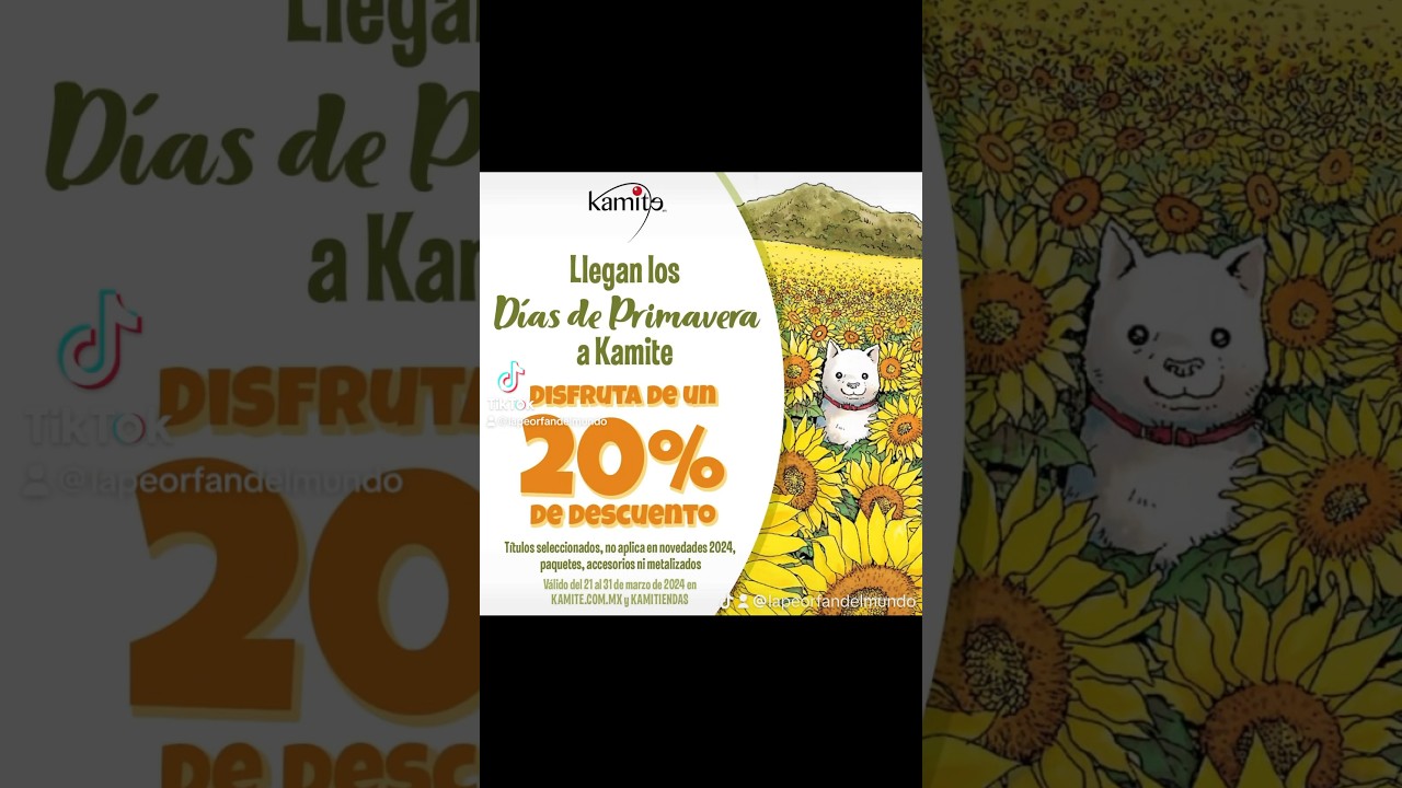 Ofertas de marzo Kamite Manga