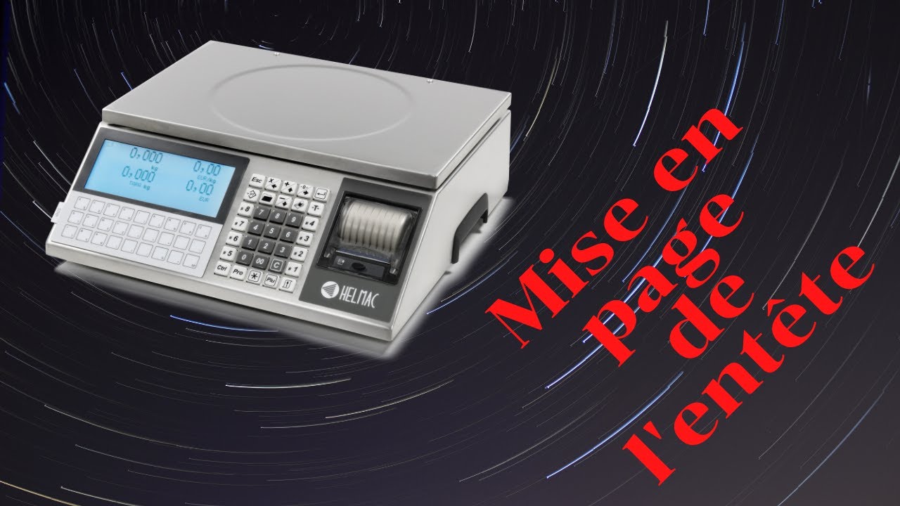 Helmac GPEXT - Mise en page de l'entête