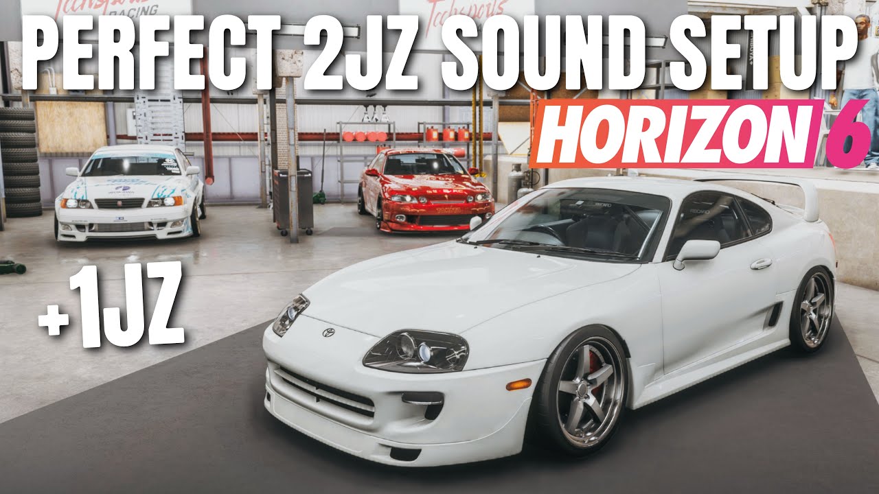 Как добиться лучшего звучания 2JZ и 1JZ в Forza Horizon 6 (Toyota Supra, Toyota Chaser и другие)