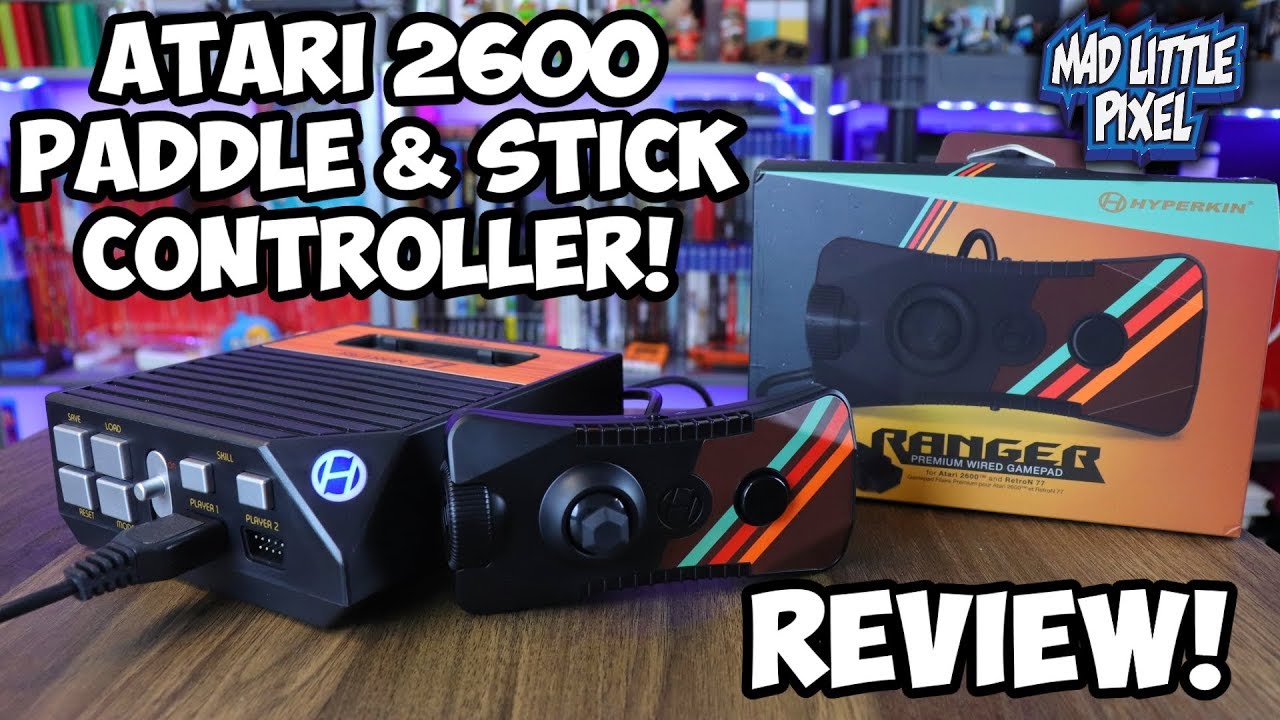 Hyperkin Ranger &mdash; обзор контроллера Atari 2600 и RetroN 77 Paddle & Stick Combo!