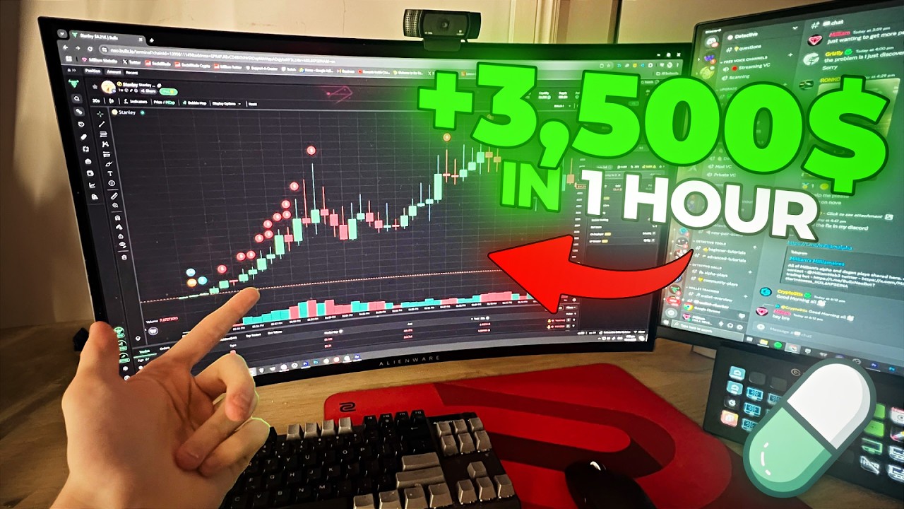 The TRADING STRATEGY That Made ME OVER $3,500 in 1 Hour!