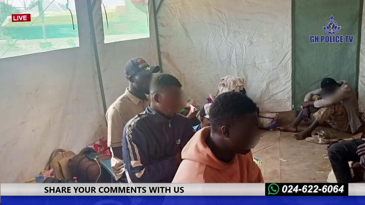 NEWS UPDATE 23/01/2026: POLICE ARREST 22 TOGOLESE NATIONALS FOR SUSPECTED ILLEGAL MINING ACTIVITIES