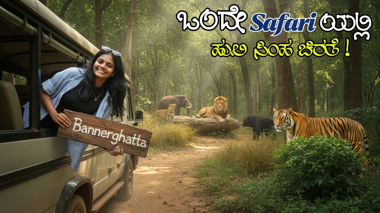 Bannerghatta Nature Camp: Full Tour & Safari 🐅 | ಬನ್ನೇರುಘಟ್ಟ ನೇಚರ್ ಕ್ಯಾಂಪ್ | ಸಂಪೂರ್ಣ ಮಾಹಿತಿ | Zoo
