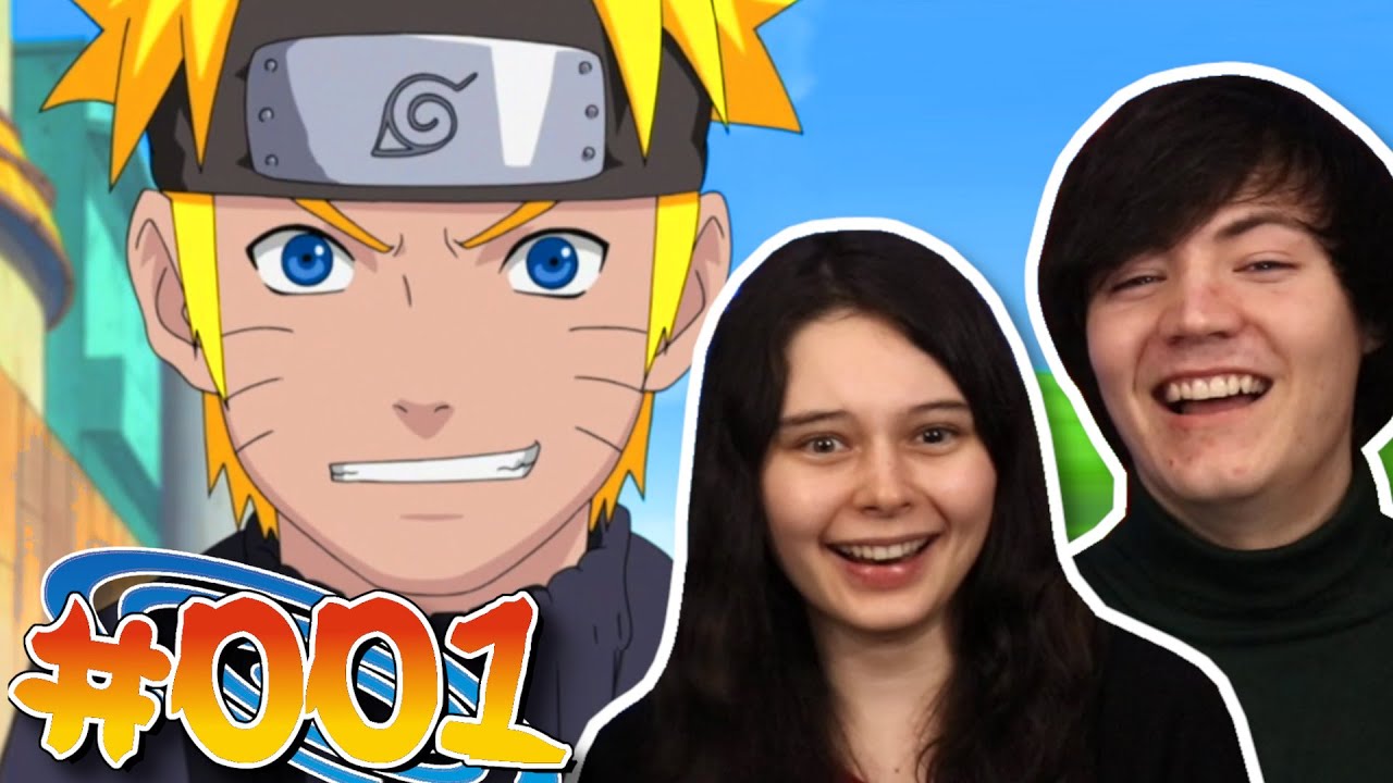 My Girlfriend REACTS to Naruto Shippuden EP 1 (Reaction/Review)