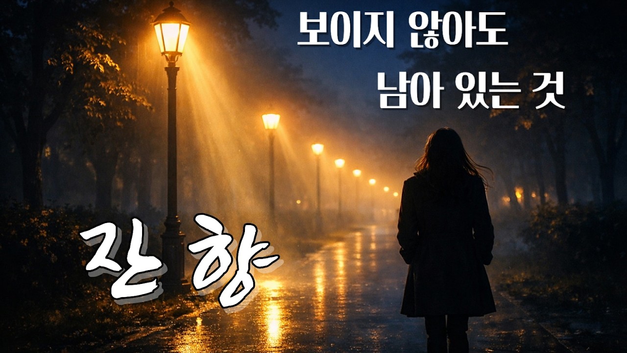 잔향 | 보이지 않아도 남아 있는 감정 | 감성 락발라드