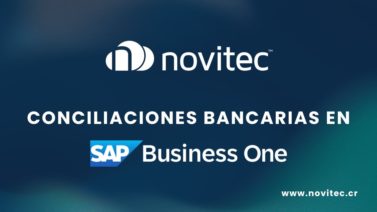 Conciliaciones bancarias en SAP Business One