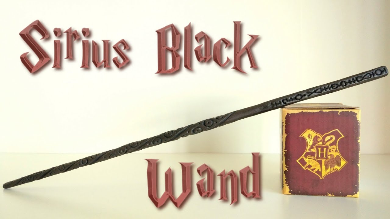 Sirius Black Wand DIY