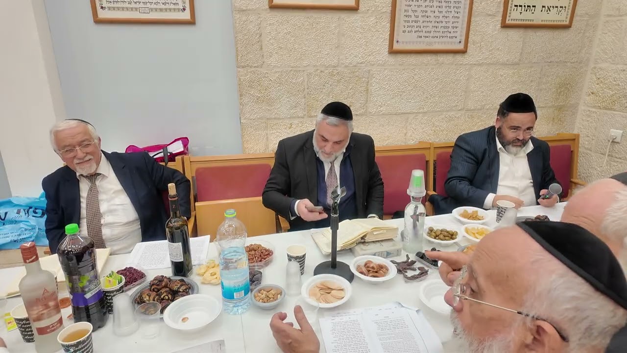 ערב שירת הבקשות פרשת זכור  עם גדולי הפייטנים ר מני כהן ושמעון אילוז בהפקת בצליל ובזמר חלק 2
