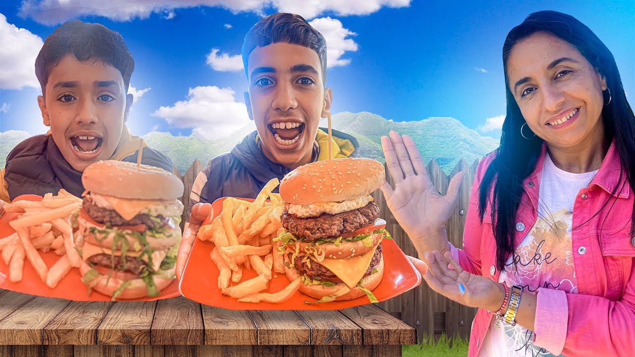 عرضت على قريقيبة والبيضاوي لأكبر برغر 🍔