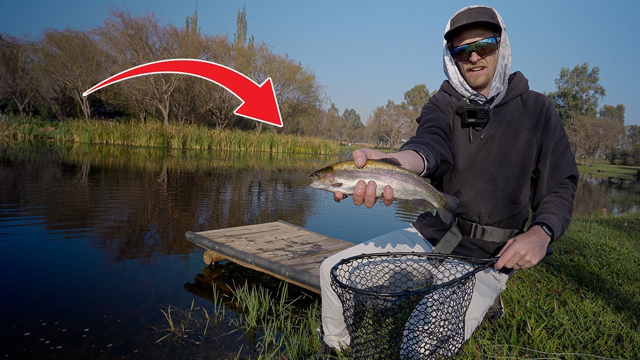 Fly Fishing For Rainbow Trout | Winter Fishing
