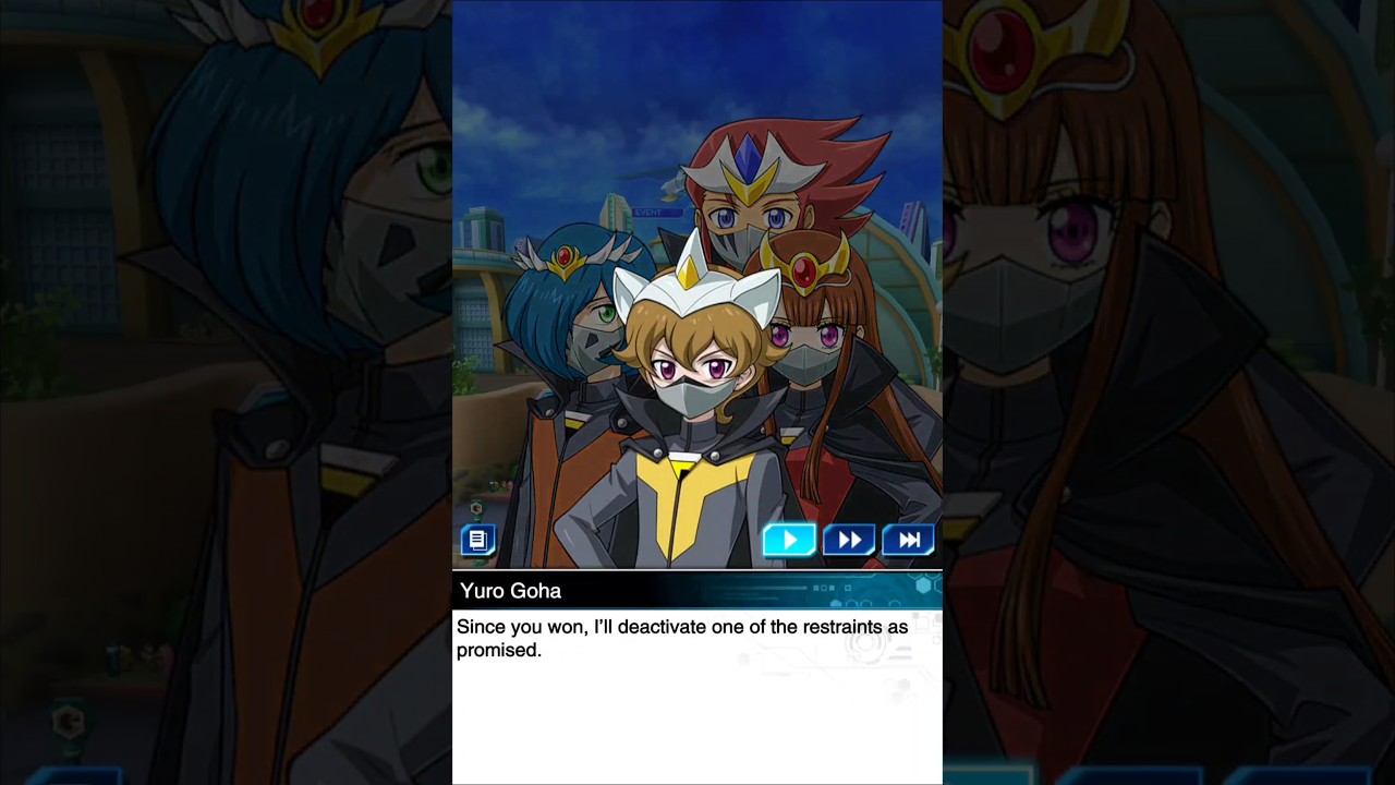 Yugioh Duel Links - Sevens Character's Line x Yuro