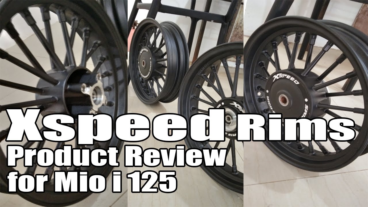X Speed Rims for Mio i 125 product review