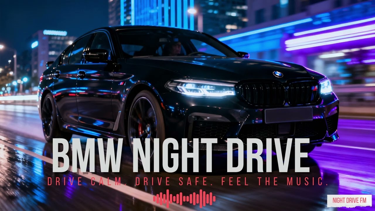 BMW Midnight Drive Experience 🌃🚘 Deep House Night Collage for Late-Night City Vibes
