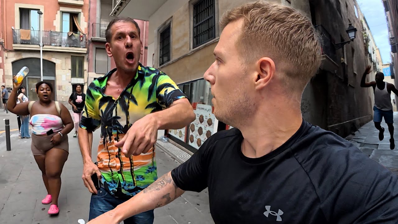 В Барселоне напали воры! 🇪🇸