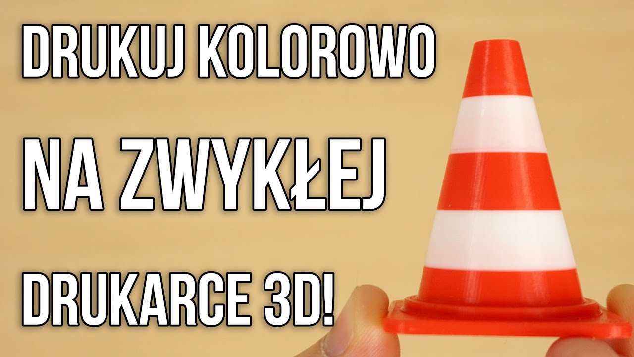 Drukuj KOLOROWO! - Druk Wielokolorowy na Zwykłej Drukarce 3D - AD3D