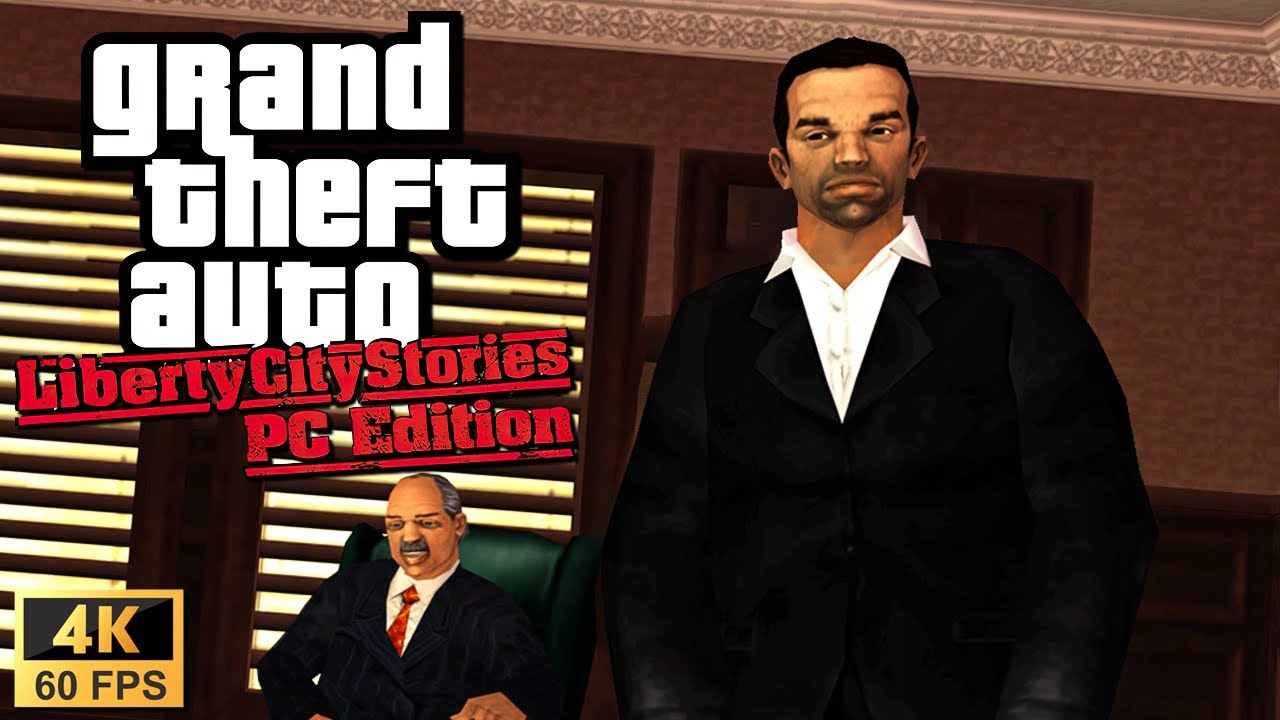 GTA: Liberty City Stories (PC) - All Missions / Full Game Walkthrough (4K)