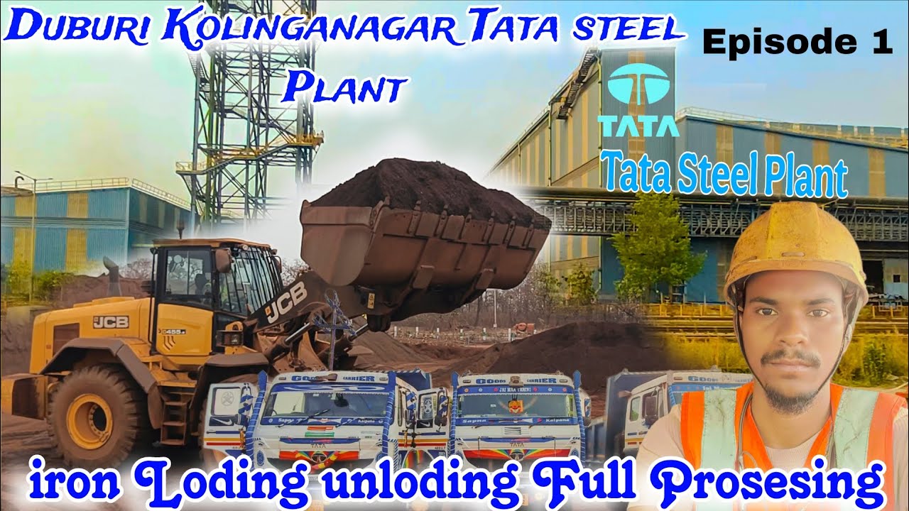 Nilanchal to Kolinganagar Tata steel Plant🔥✅ iron loding Unloding Full Prosesing 2026#viralvideo 