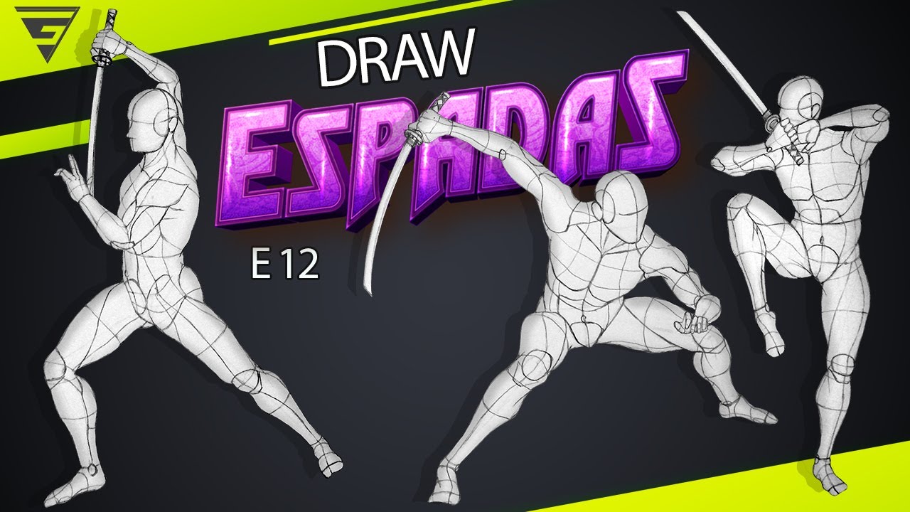 Espadas defensivas poderosas @ Poses dinámicas con espadas Vol. 12 @  ** by [G88]