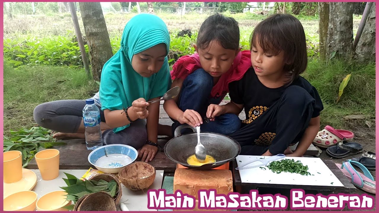 Main Masak Masakan Beneran | Masak Telur Puyuh | Mainan Anak Perempuan