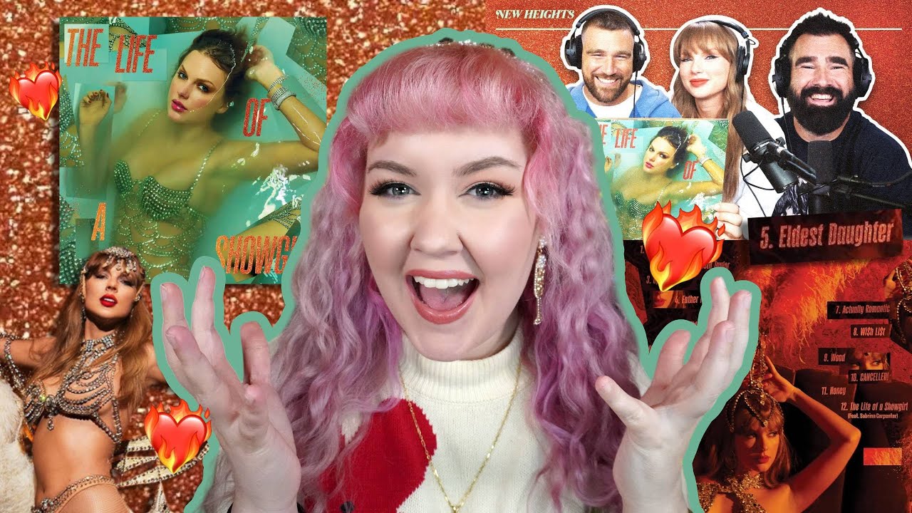 NEW TAYLOR SWIFT ALBUM The Life of A Showgirl - New Heights reaction, Easter Eggs ❤️‍🔥