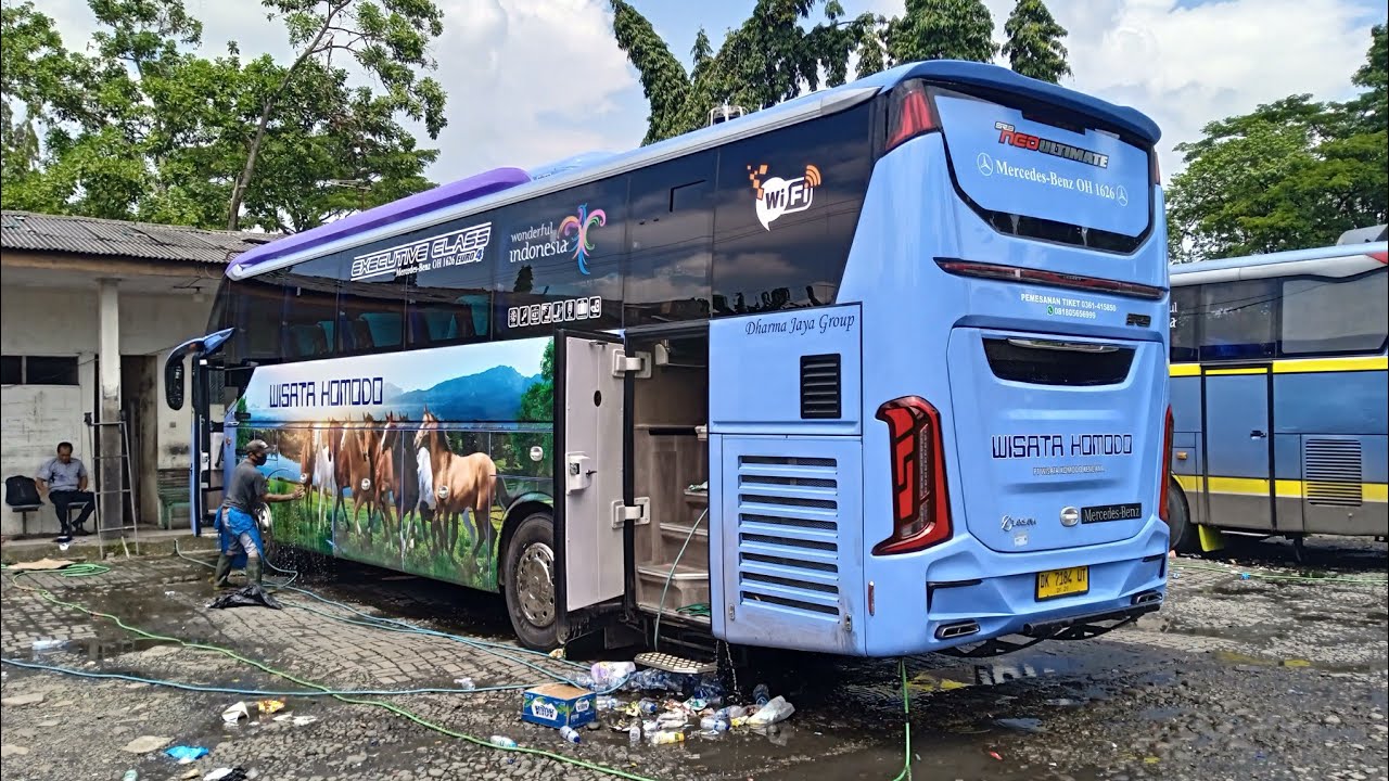 MASIH FRESH FROM KAROSERI LAKSANA ‼️ Review Armada Bus Wisata Komodo Terbaru 2024