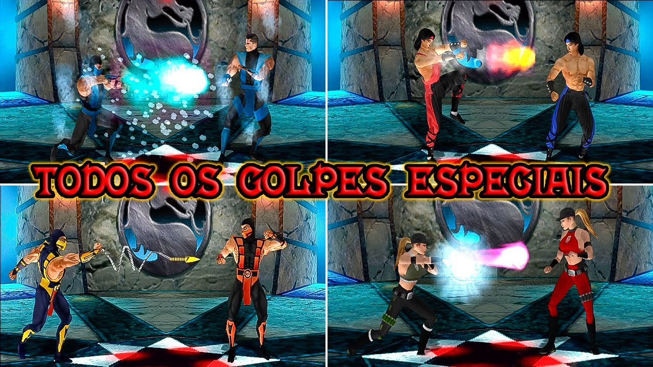 Como Fazer Todos os Golpes Especiais de Mortal Kombat 4