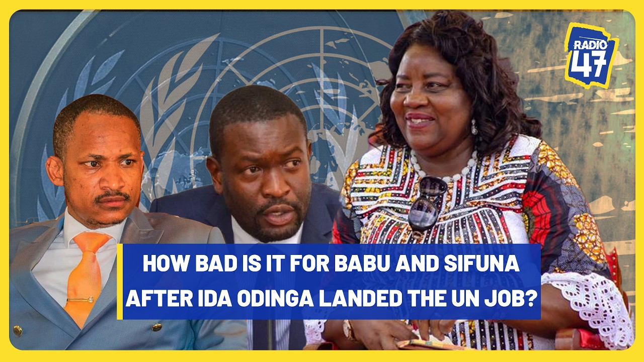 Josphat Kamanya: Ida Odinga kupewa kazi UN kumewaacha Sifuna na Babu Owino mayatima