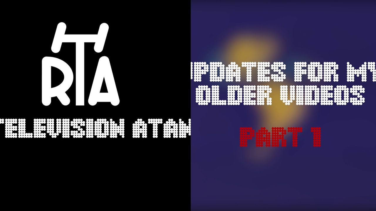 Updates For My Older Videos Part 1 (RTVSLO, TVR, MRT)