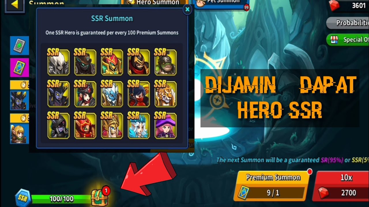 Pasti Dapat Hero SSR Dijamin l Kingdom Quest Idle RPG